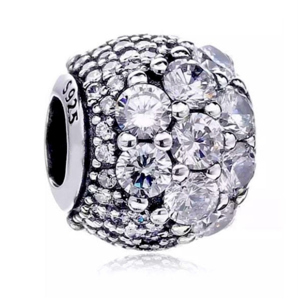 Pandora Sparkly Wave Charm